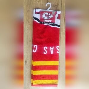KANSAS CITY CHIEFS BEACH TOWEL
